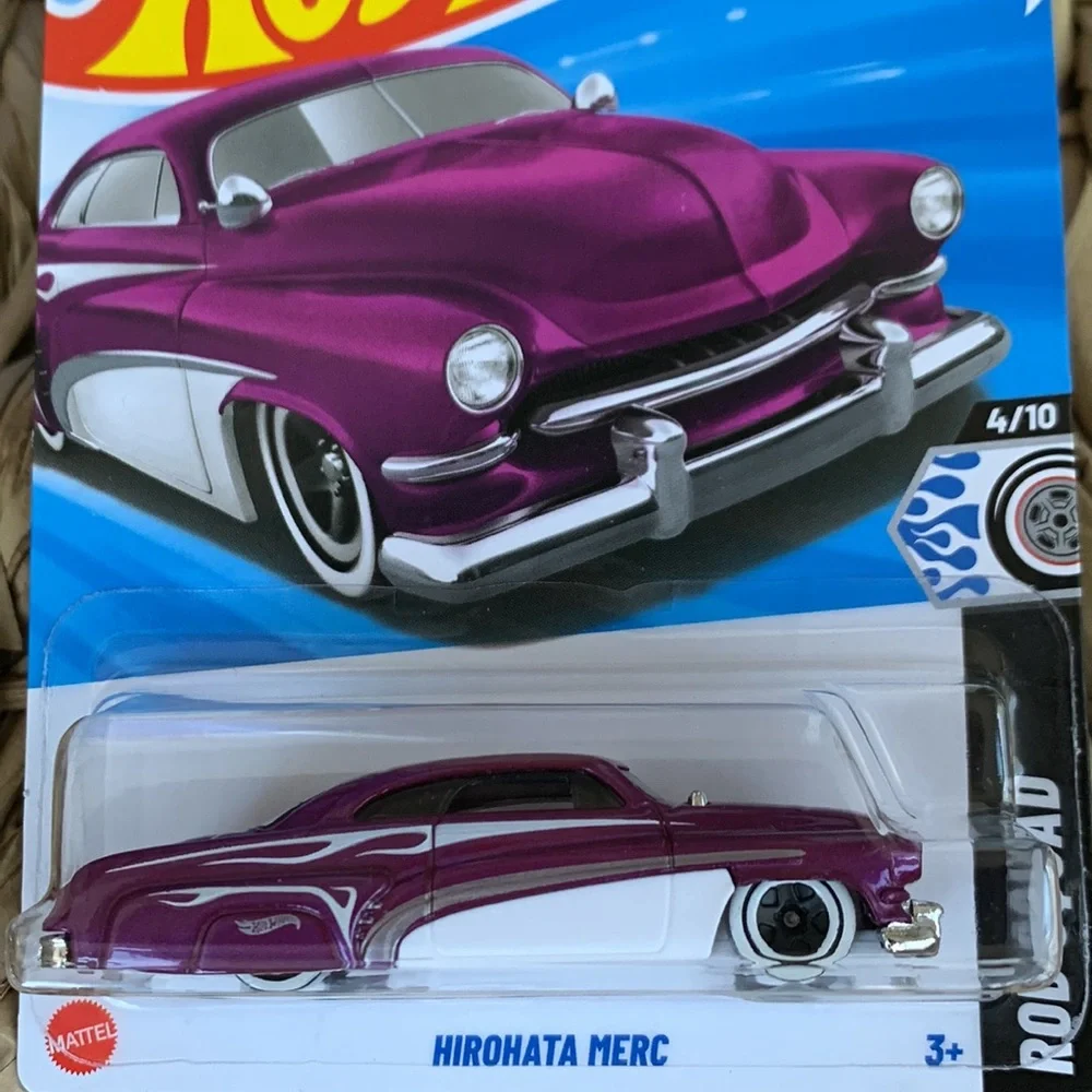 Hirohata Merc 1951 Mercury Car Hot Wheels Rod Squad 🆕 2025 Hotwheels 50s Purple